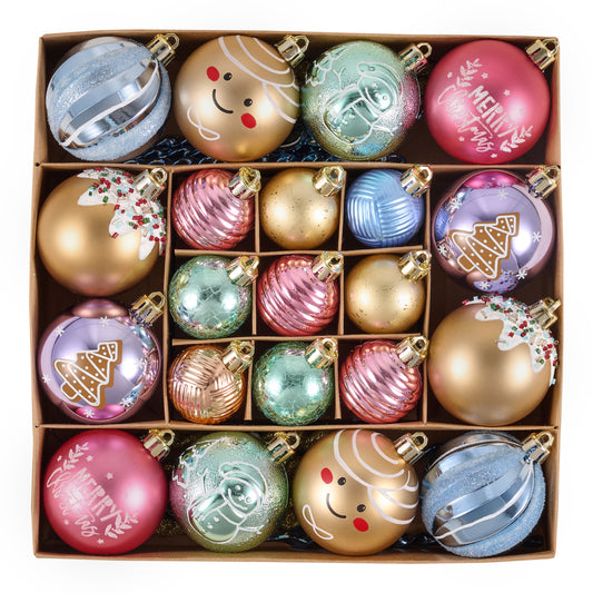 DecorbyHannah 50ct  Gingerbread Christmas Ornaments Set Tree Decorations